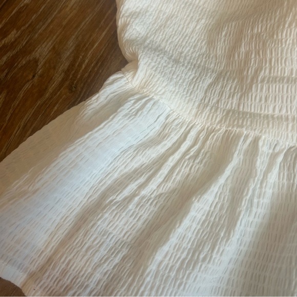 NWT Mi Ami from Francesca’s Jessie Bow Back Peplum Blouse Size M - Picture 9 of 10